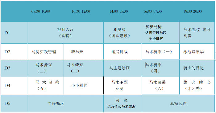 苏州牛仔度假村夏令营