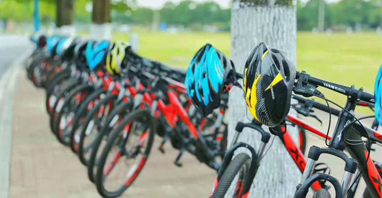 太湖骑行团建活动