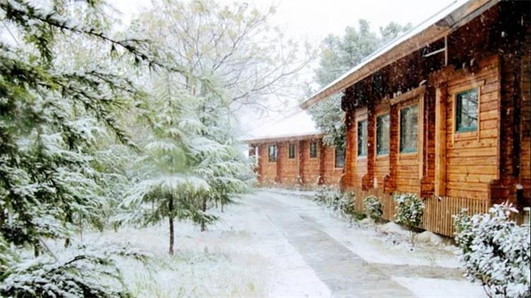 牛仔度假村冬景