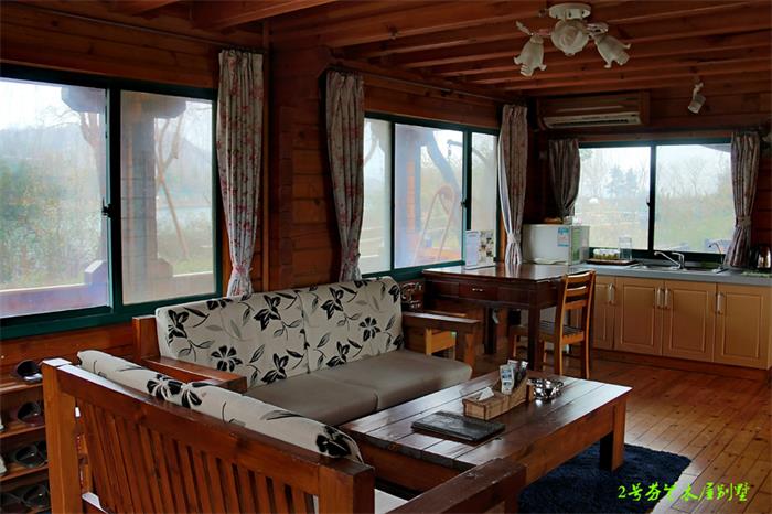 牛仔度假村2号木屋客厅