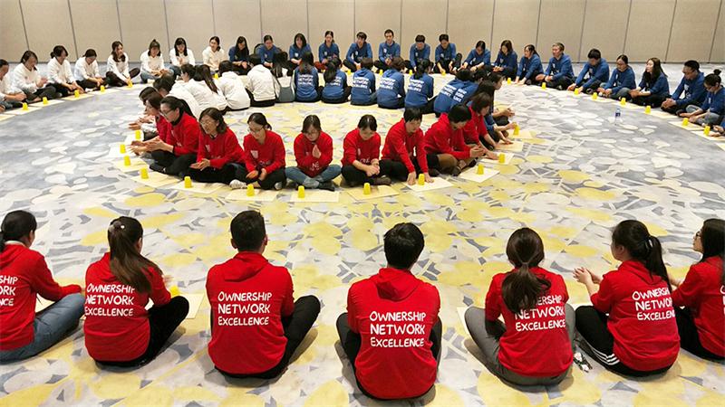 杯子舞团建活动