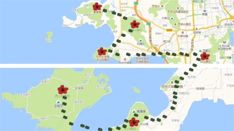 太湖赏梅路线
